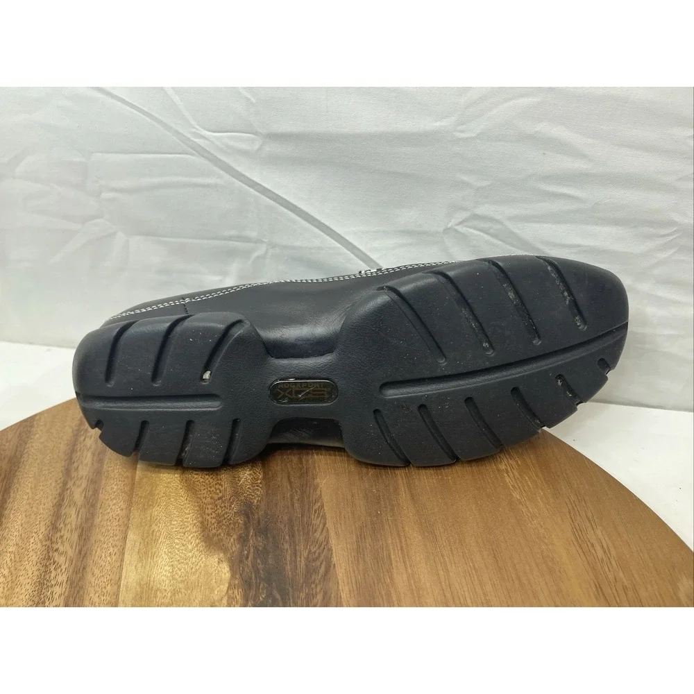 Rockport XCS‎ Mens Shoes 9.5 M Casual Slip on Lightweight Loafer Leather Black